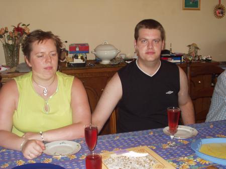Voici Olivier et sa copine. Le 
